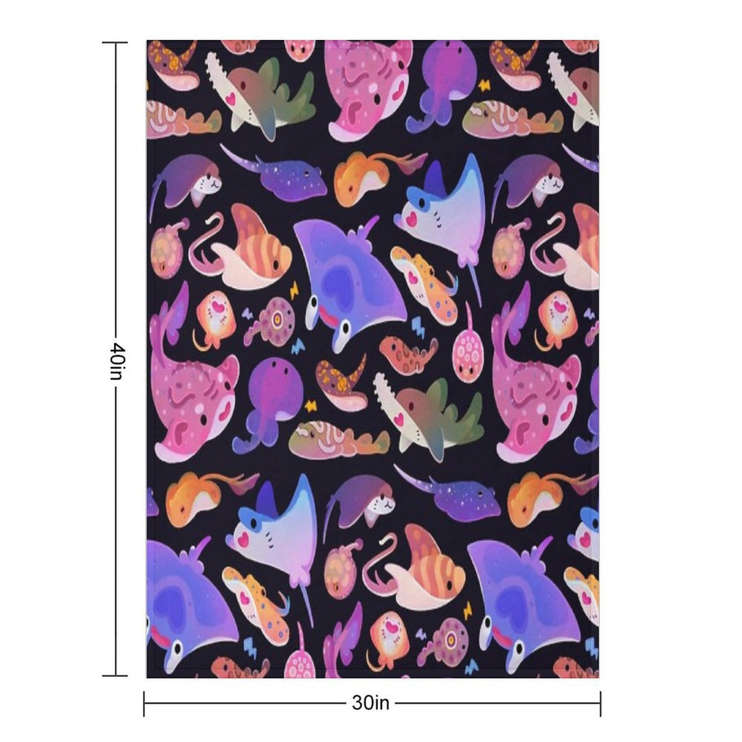 Ray Day 2 Lightweight Throw Blanket