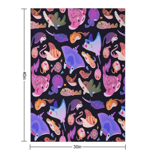 Ray Day 2 Lightweight Throw Blanket