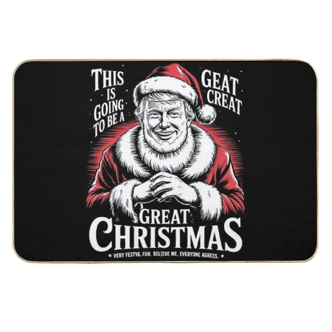 This Is Going To Be A Great Christmas Trump Durable Bath Mat
