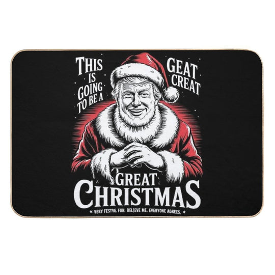 This Is Going To Be A Great Christmas Trump Durable Bath Mat