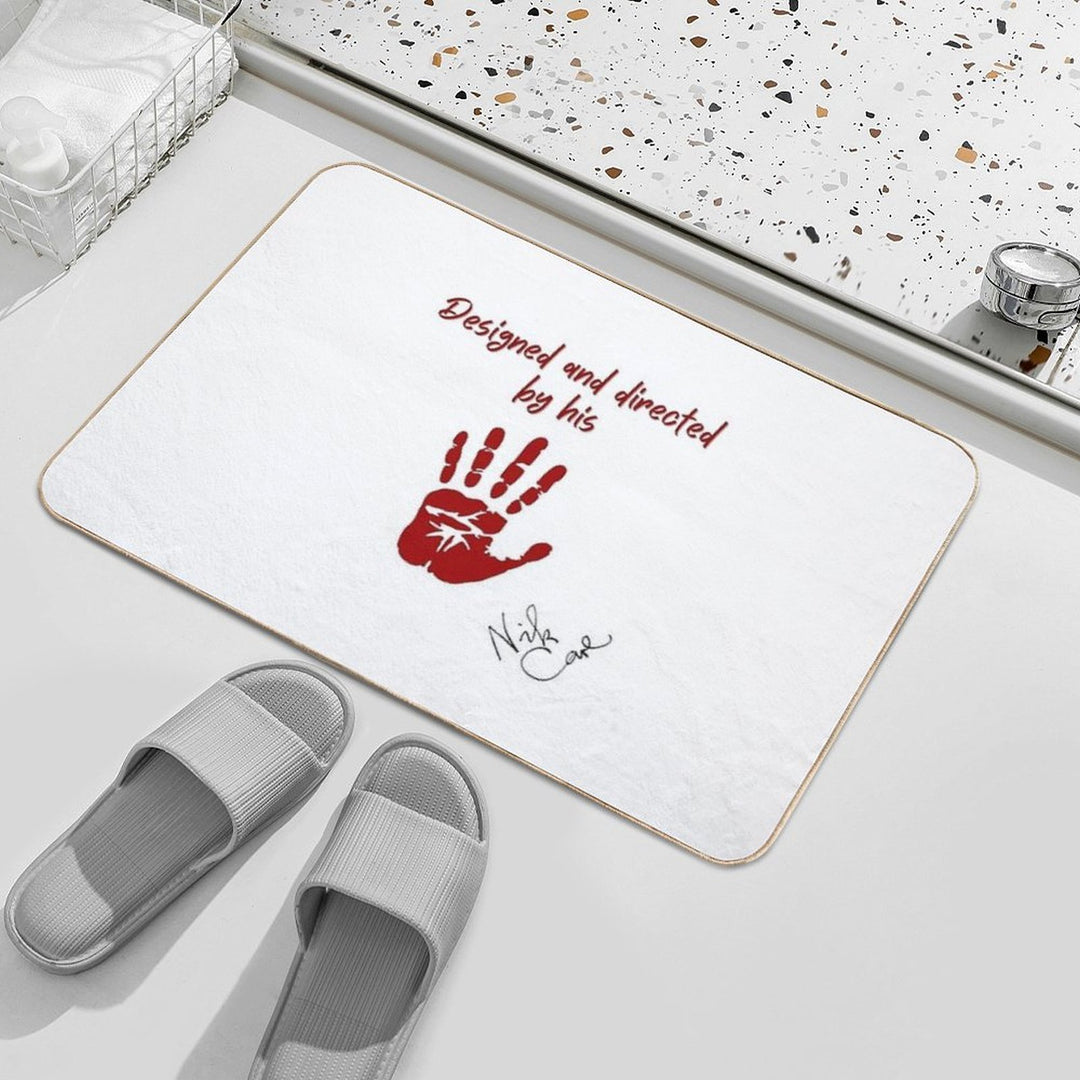 Nick Cave - Red Right Hand  Pet-Safe Bath Mat