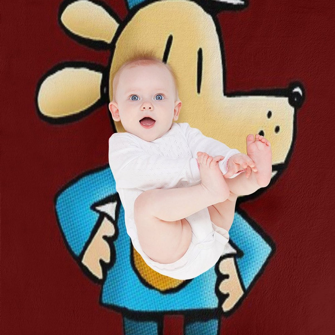 Dogman All-season Throw Blanket