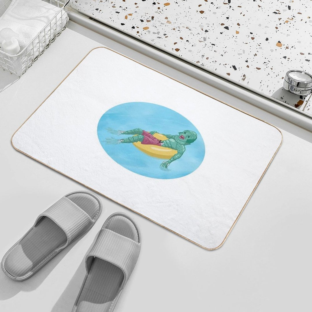 Creature from Typhoon Lagoon  Stain-Proof Bath Mat