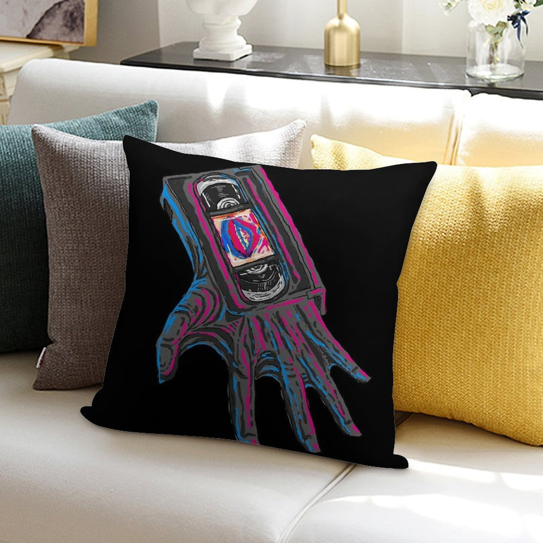 LONG LIVE THE NEW FLESH Soft Bedroom Essential Throw Pillow
