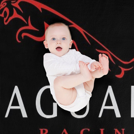 Serene Jaguar Cars Land Rover Logo BMeadows Compact Throw Blanket