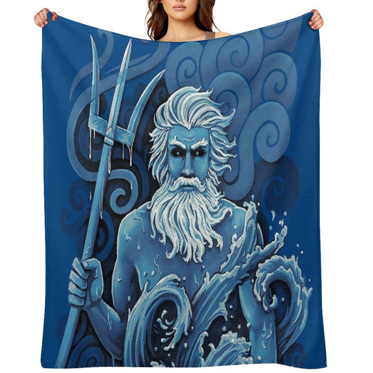Poseidon Premium Throw Blanket