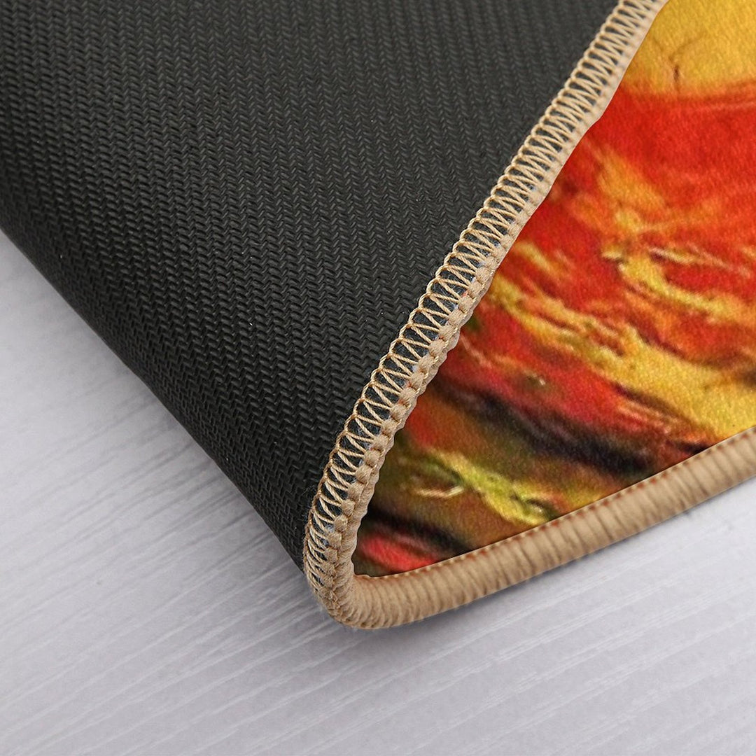 Nether by Stanley Donwood  Fade-Resistant Bath Mat