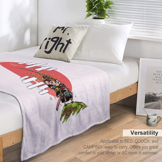 Tonyy Cho Pper Wan0 Warrior Versatility Throw Blanket