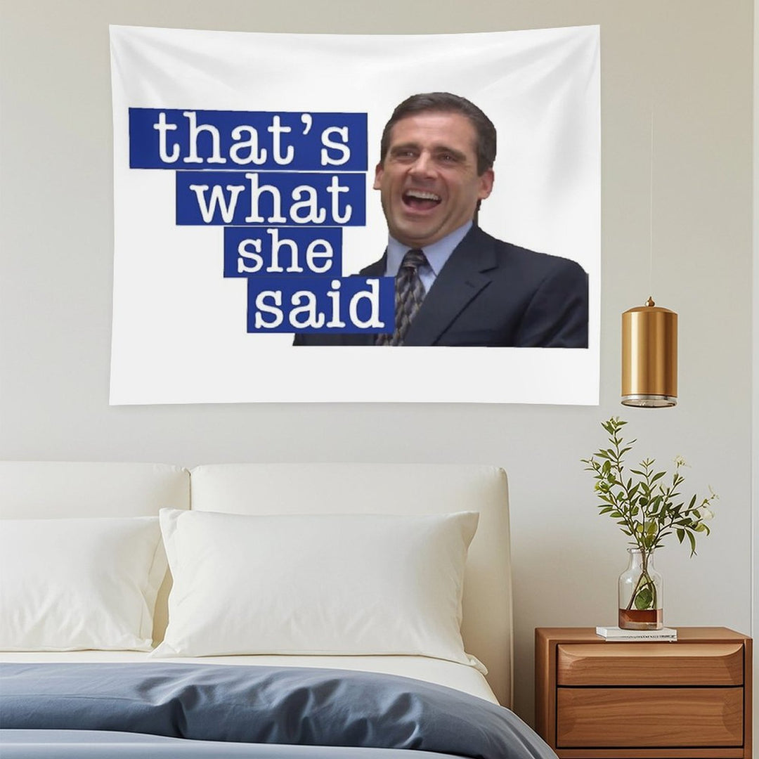 The Office That’s What She’s Said Tapestry