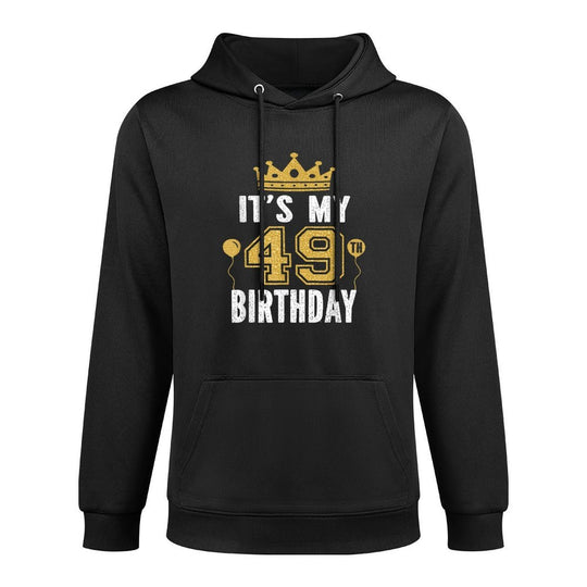 Its My 49th Birthday Gift For 49 Years Old Man And Woman Machine Washable Hoodie