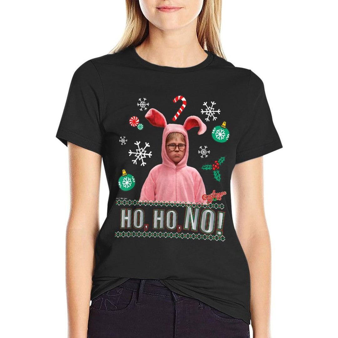 A Christmas Story - Ho Ho Ho Pink Bunny Suit  Classic T-Shirt