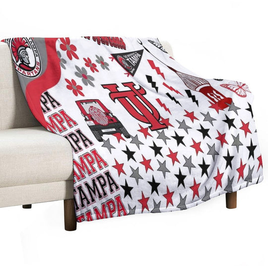 UT Collage Comfort Throw Blanket