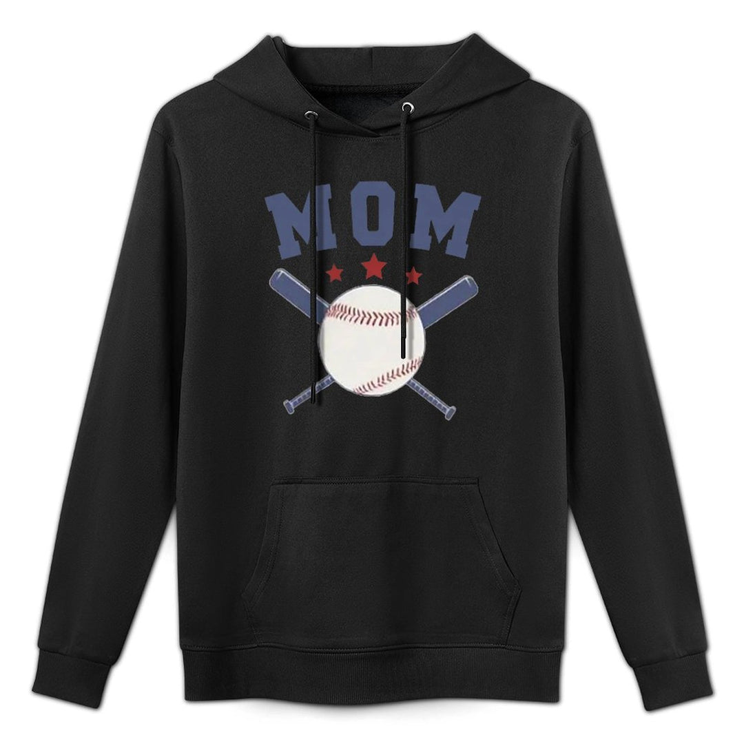 Mom of Rookie 1st Birthday Baseball Boy Family Matching Machine Washable Hoodie