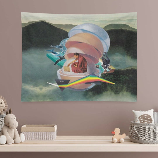 Open Book, Open World Tapestry