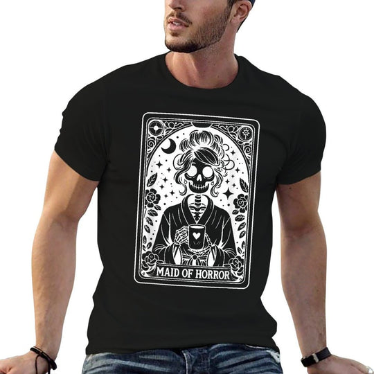 Maid Of Horror Tarot Card Bride Coven Gothic Bachelorette  Soft T-Shirt