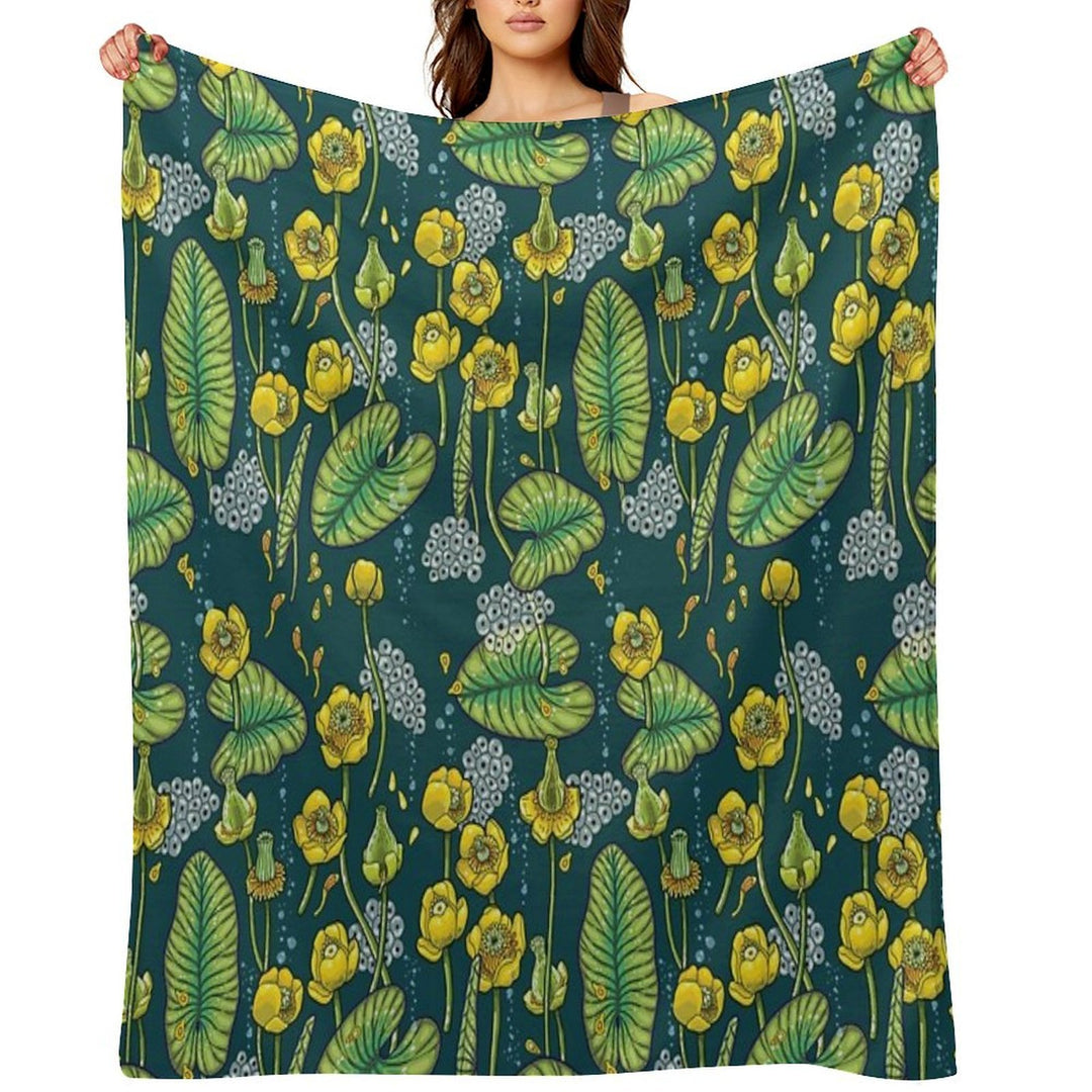 River of Mystery Lightweight Throw Blanket