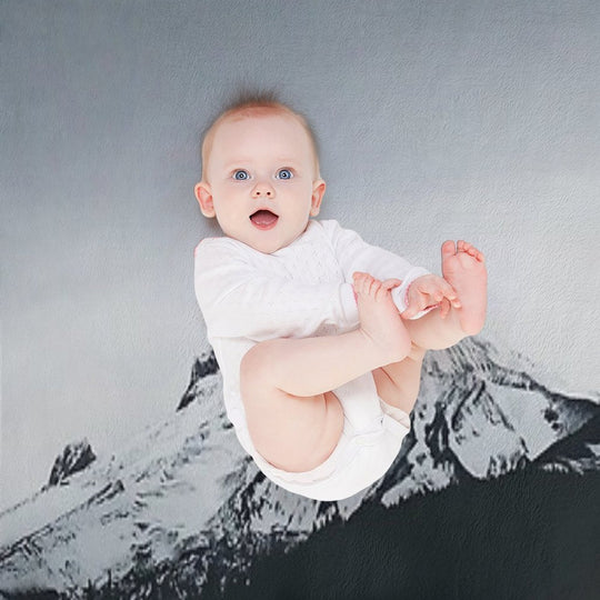 Mt. Hood Oregon Anti-pilling Throw Blanket