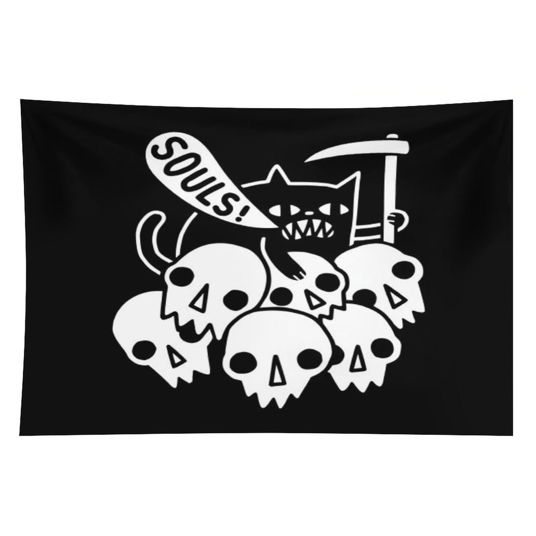 Cat Got Your Soul Tapestry