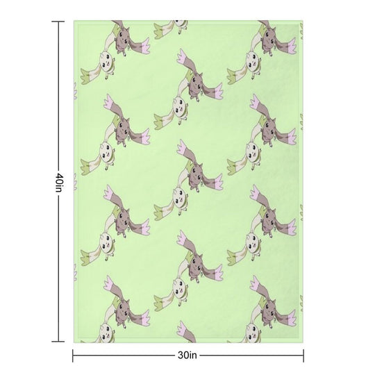 TerrierMON LopMON Anti-pilling Throw Blanket