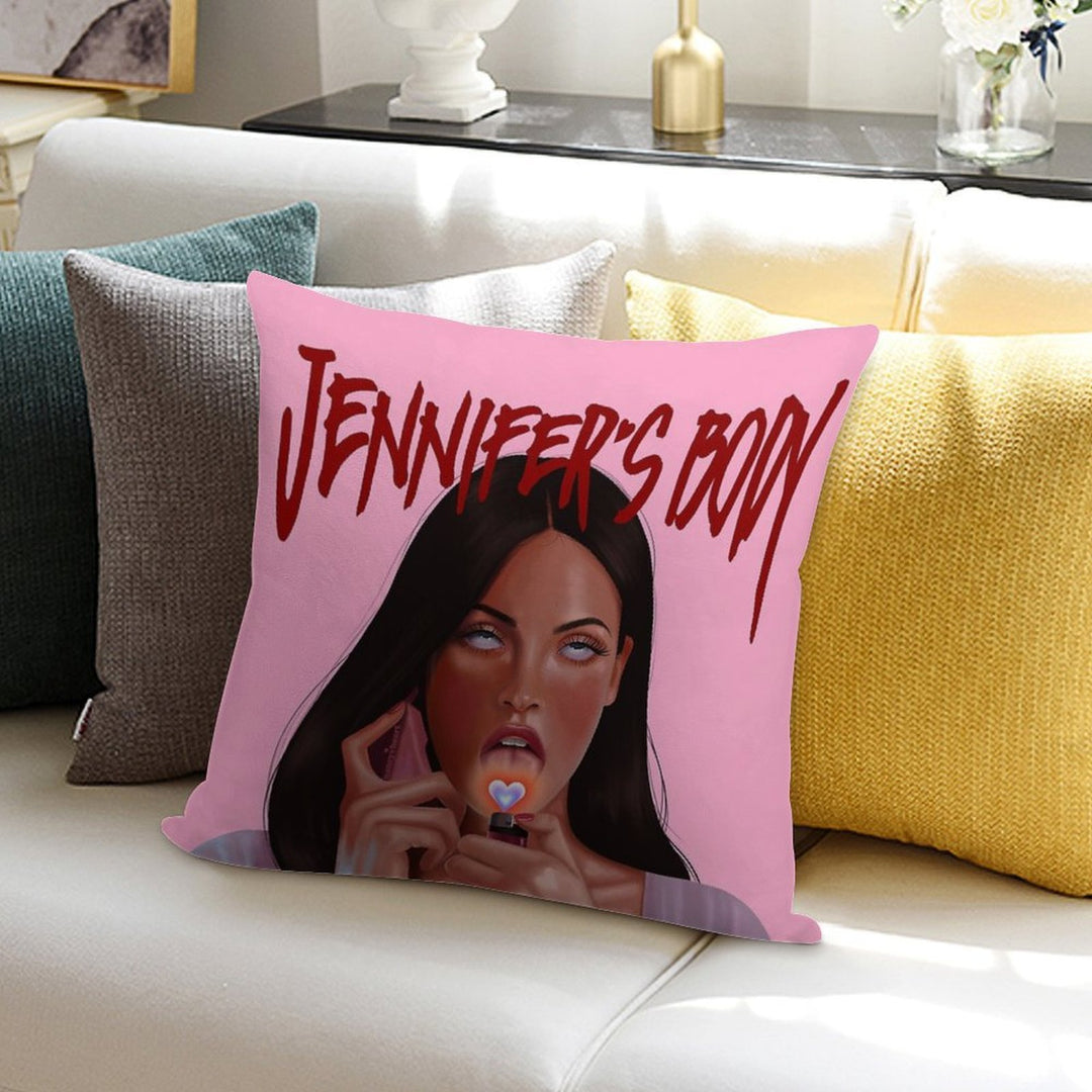 Jennifer’s Body! Check Soft Washable Throw Pillow