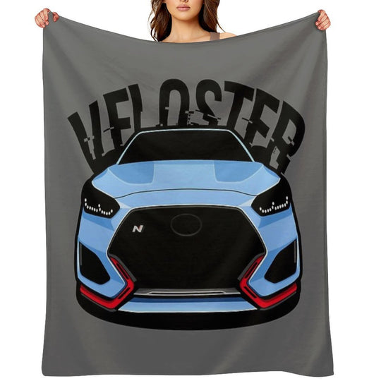 Hyundai Veloster N Comfort Throw Blanket