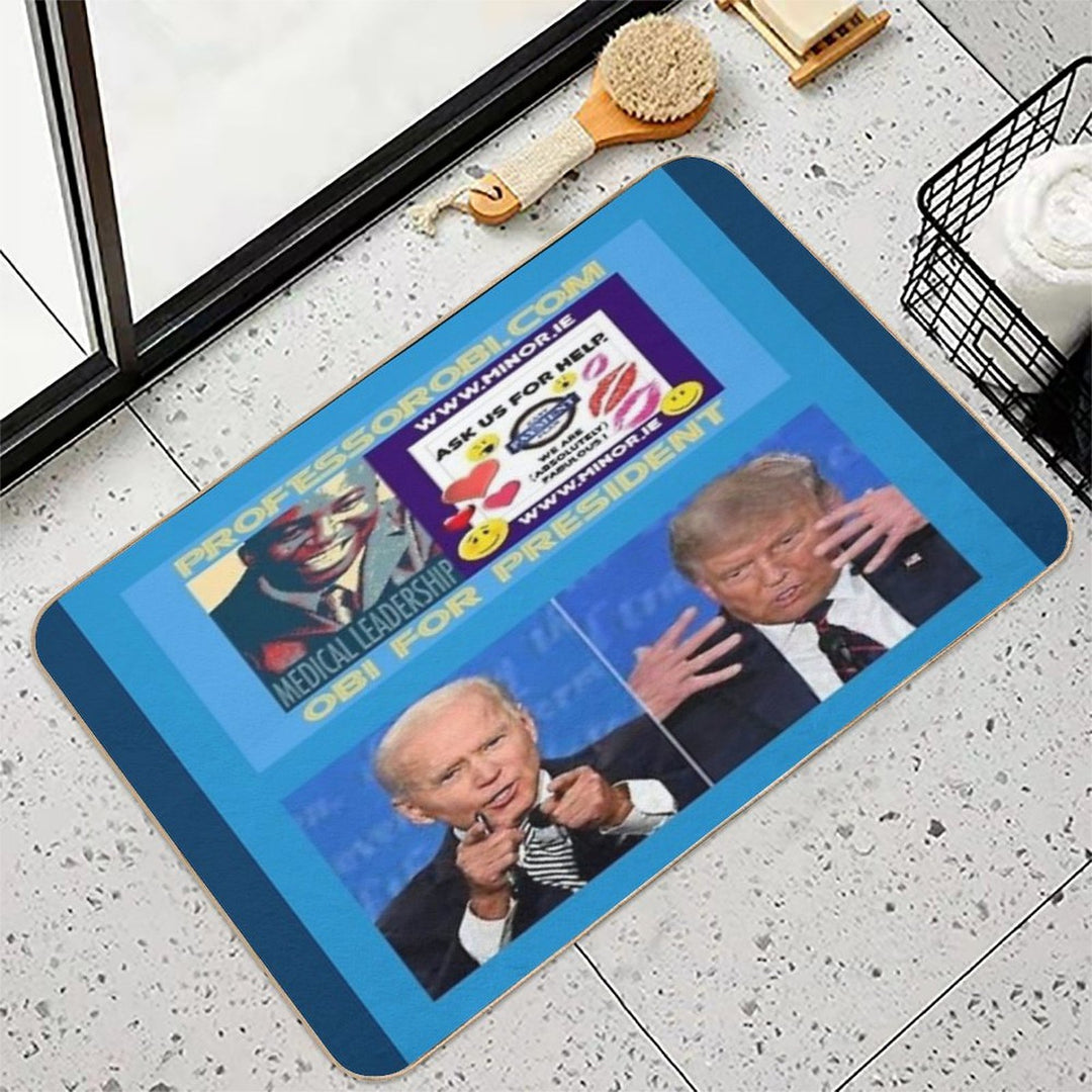 Professor Doctor Joseph Chikelue Obi  Independent  Design J  Obi For President  Ireland  Irish Presidential Election News.  Easy To Clean Bath Mat