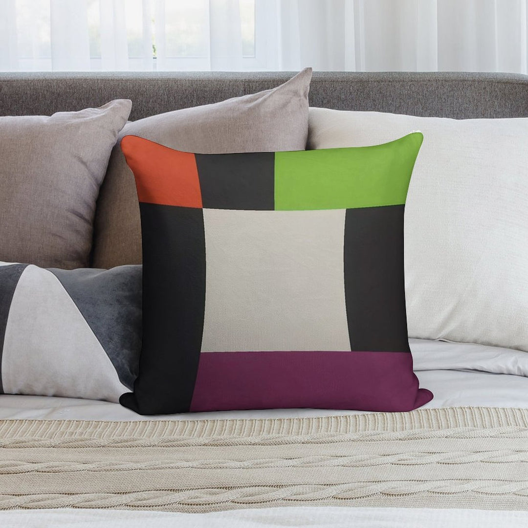 Max Bill Soft Fade-Resistant Throw Pillow
