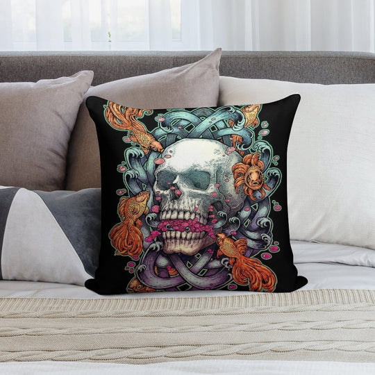 Short Term Dead Memory Soft Washable Throw Pillow
