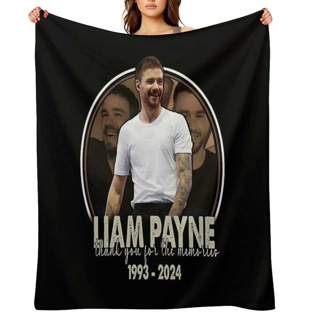Liam Payne Thanks For Memories Velvety-soft Throw Blanket