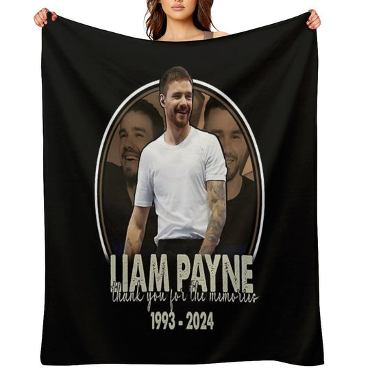 Liam Payne Thanks For Memories Velvety-soft Throw Blanket