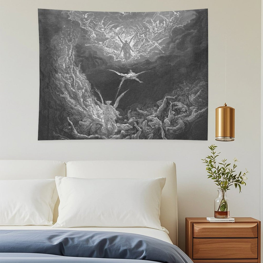 Gustave Dore La Sainte Bible Jugement Dernier Tapestry