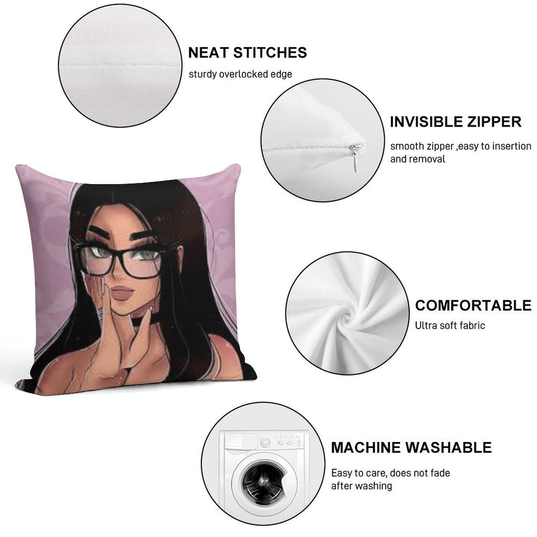 SSSniperwolf Soft Style Accent Throw Pillow