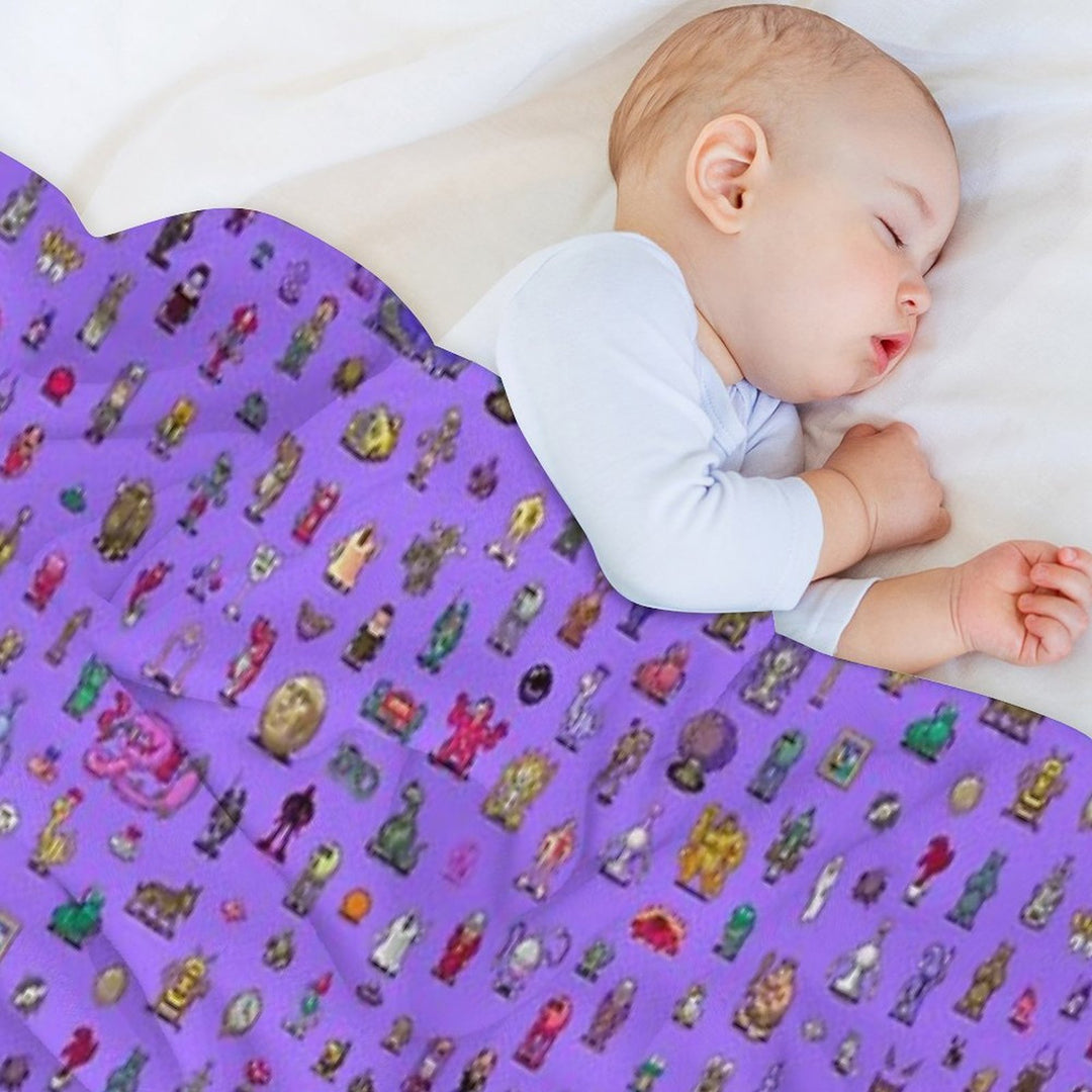 Earthbound Mega Sprite Sheet Durable Throw Blanket