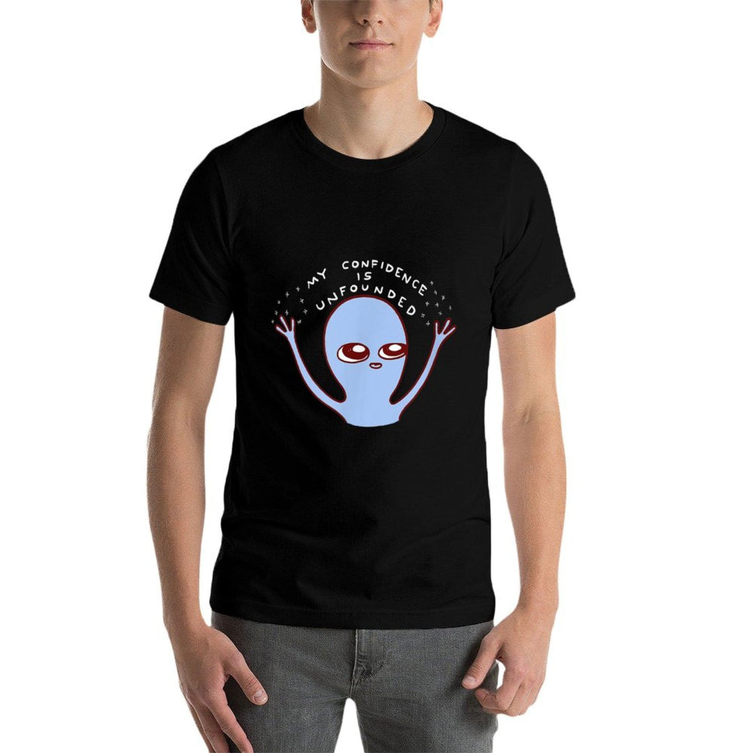 Threadless Nathan W. Pyle Strange Planet Confidence Graphic  Odor-resistant T-Shirt