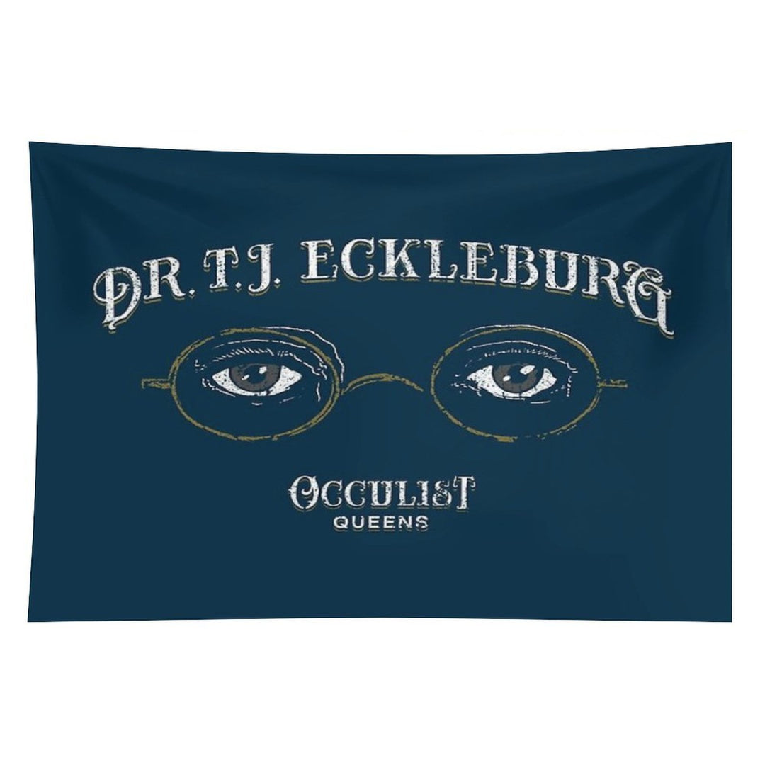 Dr. TJ Eckleburg Occulist Tapestry