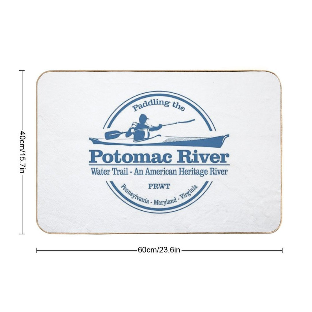 Potomac River WT (SK)  Dirt-Trapping Bath Mat