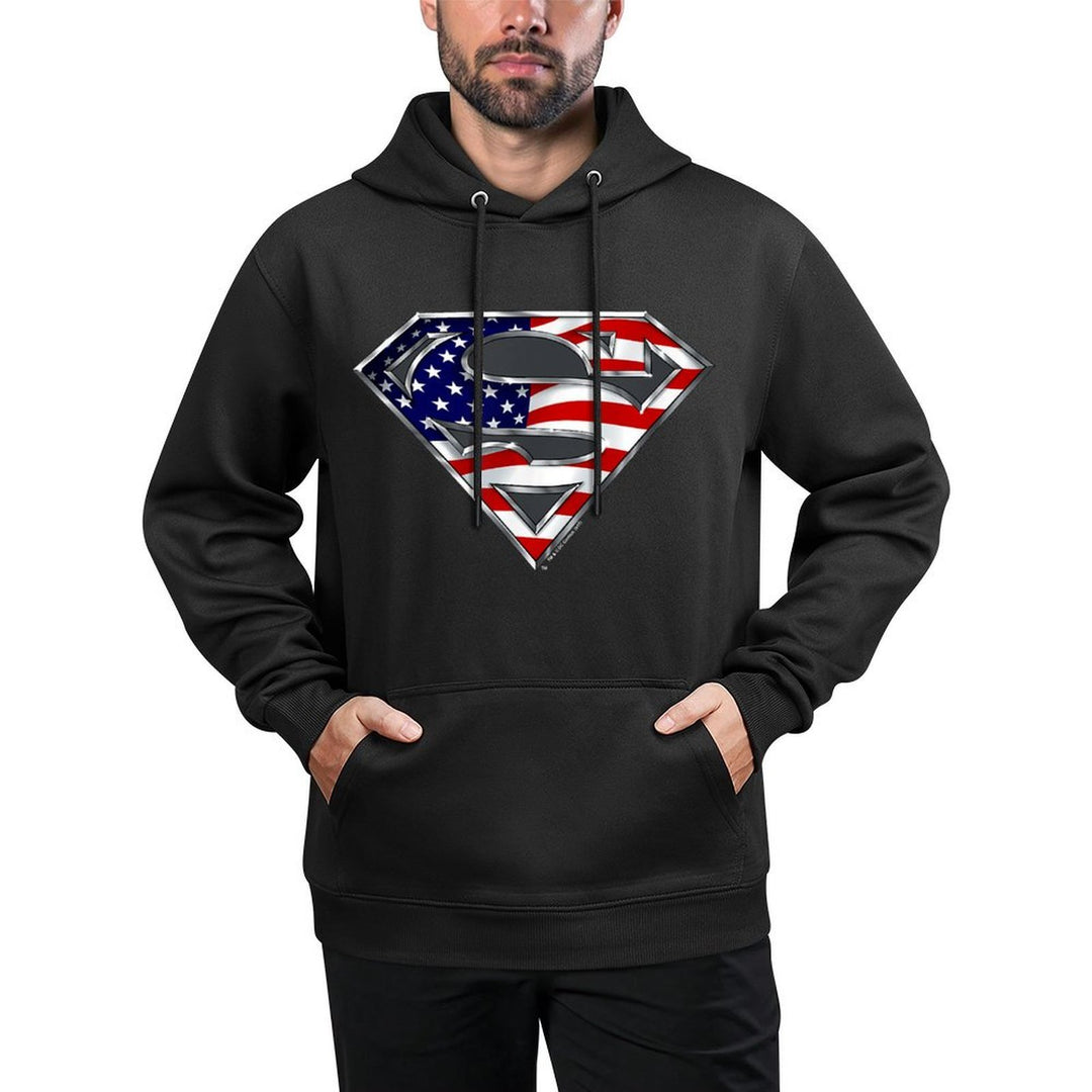 Superman All American Shield T Machine Washable Hoodie