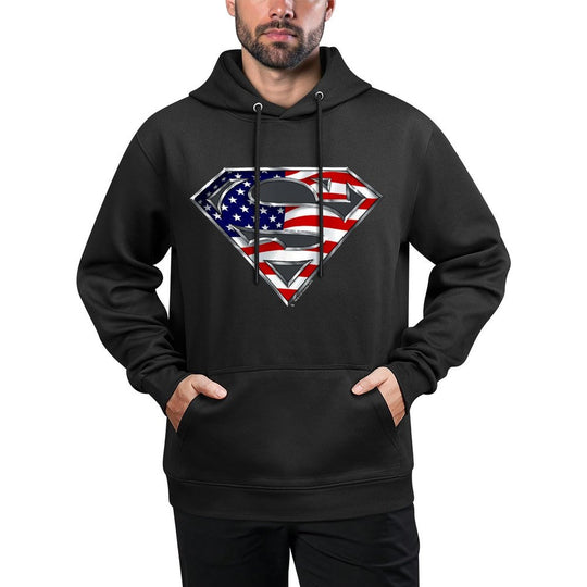 Superman All American Shield T Machine Washable Hoodie