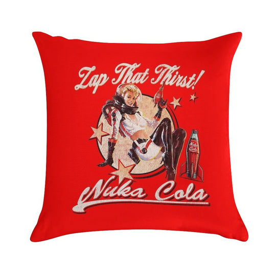 Nuka Pinup Girl Worn-Out Dks Soft Style Accent Throw Pillow
