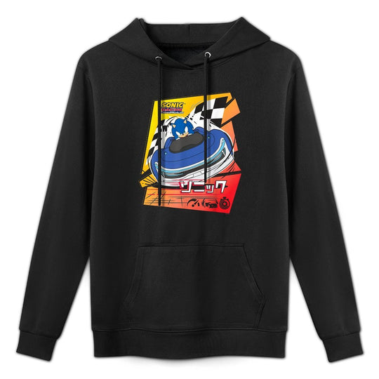 Sonic Racing CrossWorlds - Gotta Drive Fast Sonic Machine Washable Hoodie