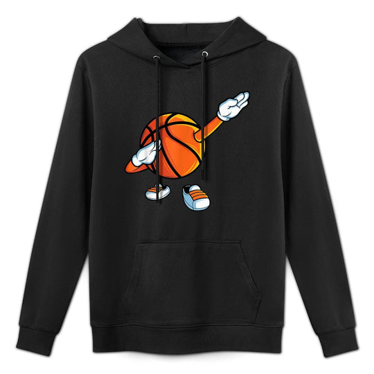 Funny Dabbing Basketball Dancing Ball Game In Shoes For Boys Layering Staple Hoodie