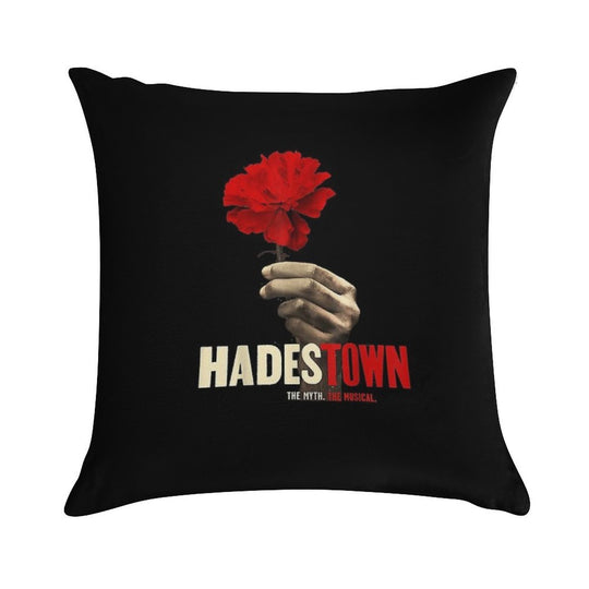 Hadestown - Hadestown Flower - Hadestown The Musical Classic T-Shirt Soft Short Plush Fabric Throw Pillow