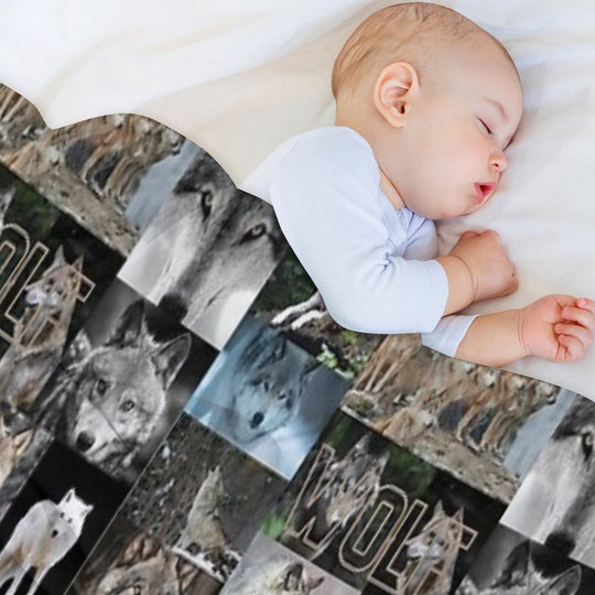 Worrisome Wolves Gift-ready Throw Blanket