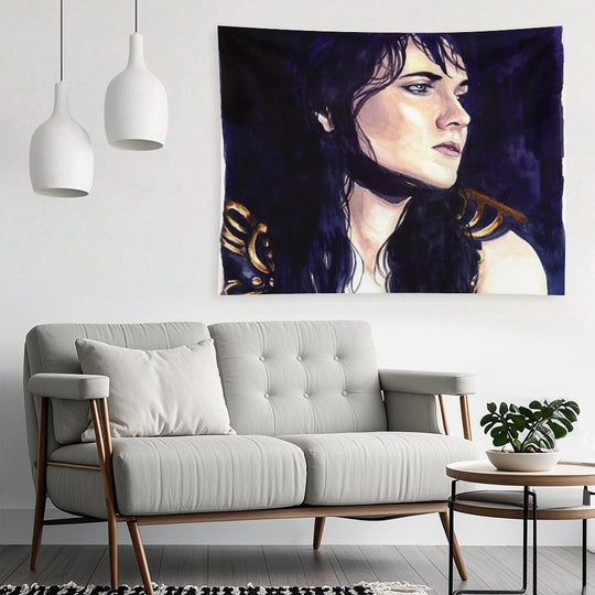 Damaged But Not Broken Watercolor Painting Tapestry