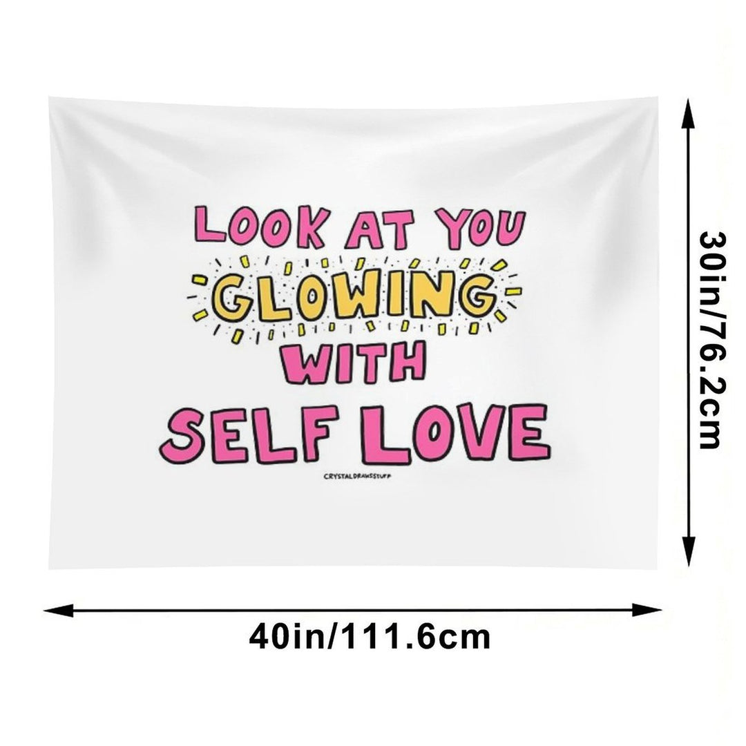 Look At You Glowing Tapestry