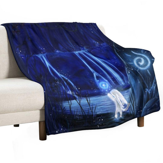 Ori And The Will of The Wisps Durable Throw Blanket