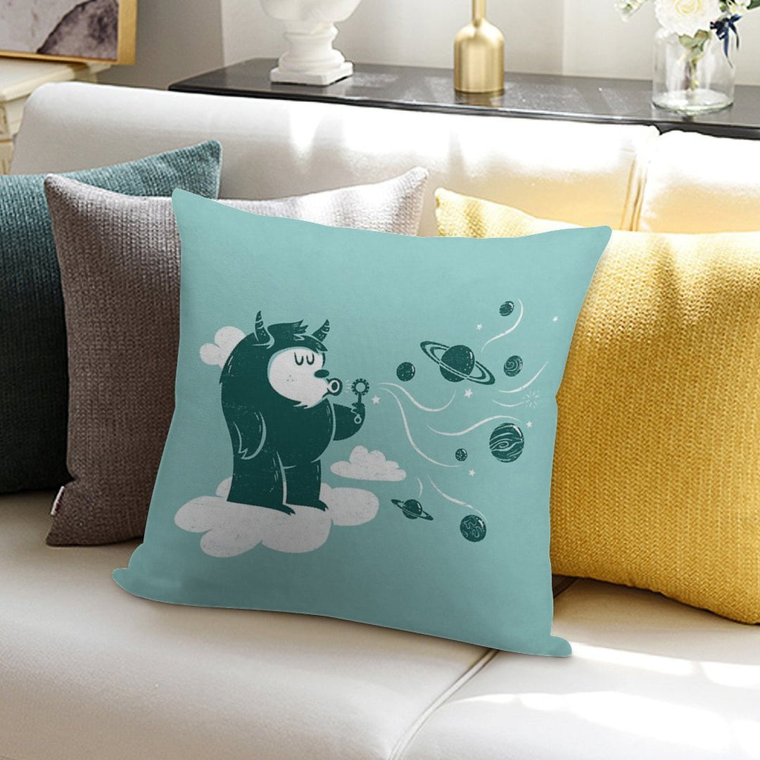 Universal Fun Soft High-Density Material Throw Pillow