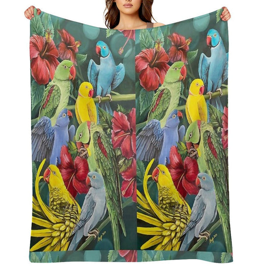 Alex's N Ringnecks All-season Throw Blanket