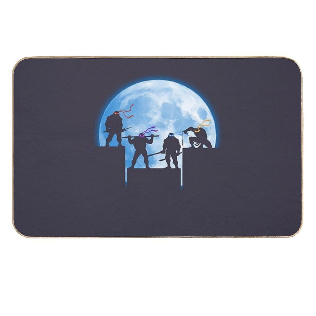 Great Gift Ninja Turtles Gift For Christmas Durable Bath Mat