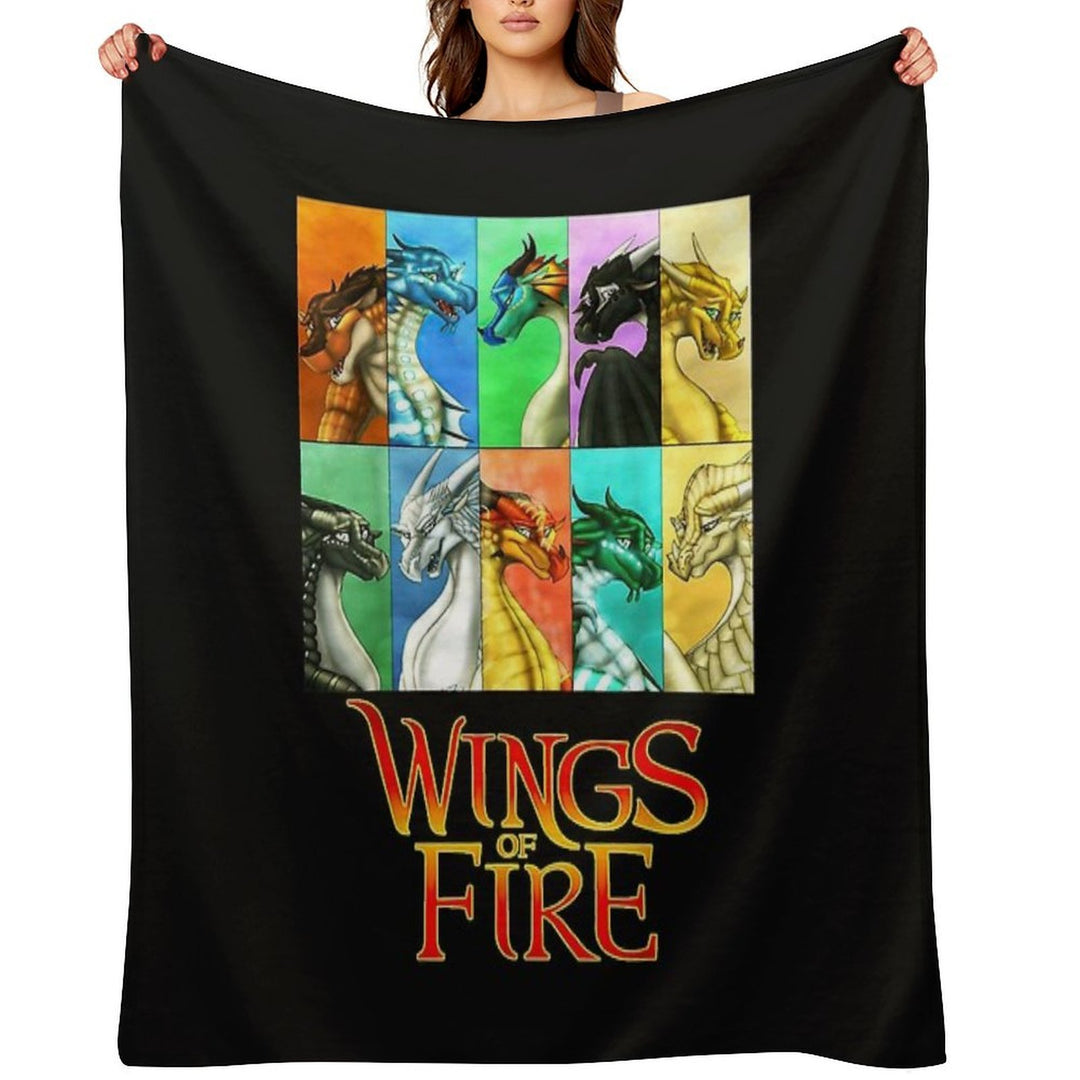 Wings Of Fire - All Together Men Women Kids Shrink-resistant Throw Blanket
